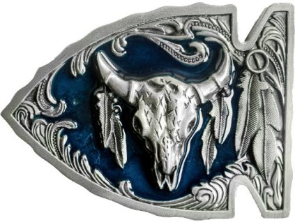 Spona na opasok GS-430 Stars & Stripes, silver