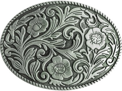 Spona na opasok GS-421 Stars & Stripes, silver