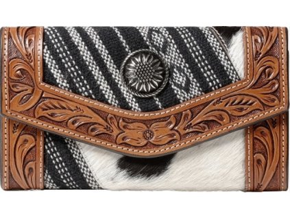 Peňaženka 04 S Stars & Stripes, hnedá