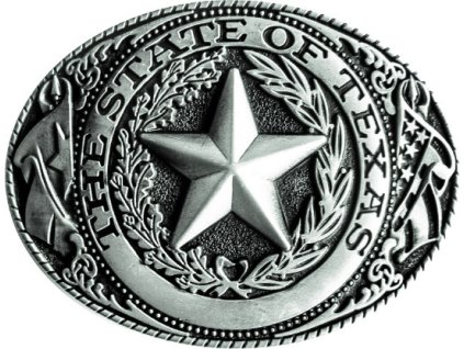 Spona na opasok GS-438 Stars & Stripes, black/silver