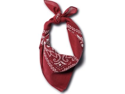 Šatka Bandana Stars & Stripes, bordeaux