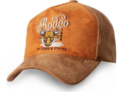 Šiltovka Rodeo Stars & Stripes, hnedá