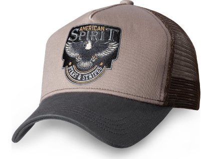 Šiltovka American Spirit Stars & Stripes, grey/black