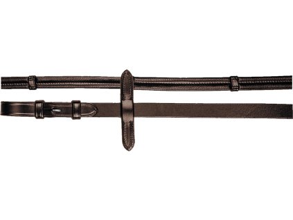 Oťaže kožené Supersoft Waldhausen, 140 cm, hnedé