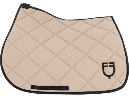 Dečka podsedlová GP Logo Equestro, Limited Edition, všestranná, sand/black