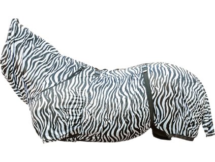 Deka proti hmyzu Eczema Zebra HKM, s krkom, biela/čierna