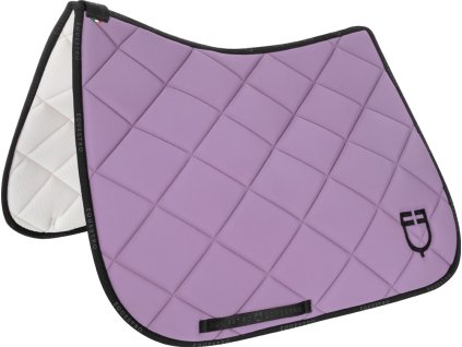 Dečka podsedlová GP Logo Equestro, drezúrna, lilla/black