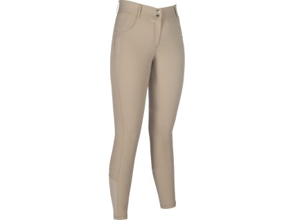 Rajtky jazdecké Ari HKM, s gripom na kolenách, dámske, beige