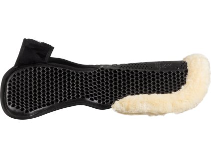 Dečka gélová Withers Free Hexagonal Soft Micropile & Back Eco-Wool Edge Acavallo, čierna