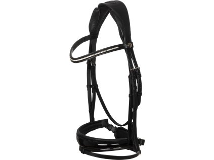 Uzdečka anatomická Impressione Acavallo, čierna