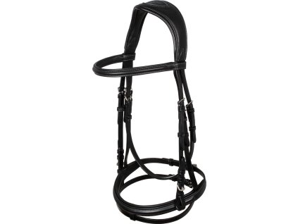 Uzdečka anatomická Guernica Acavallo, čierna