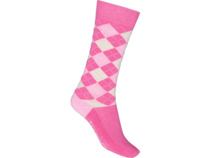 Podkolienky Lax Equipage, pár, phlox pink