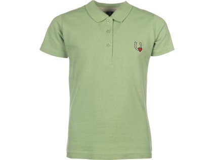 Tričko polo Claire HKM, dámske, jade green
