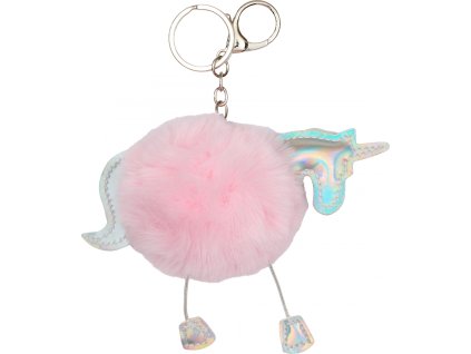 Prívesok na kľúčik Unicorn Equipage, misty rose
