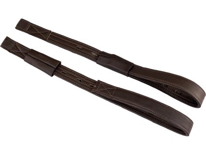 Remene strmeňové Mono Signum, rôzne dĺžky, choco