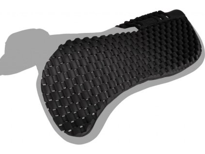 Vypchávka Back Riser Extra Piuma k dečke Withers Free Pocket Acavallo, dark grey