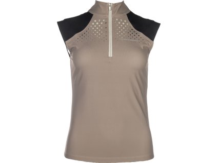 Top funkčný Amalfi Lauria Garrelli, dámsky, taupe/black