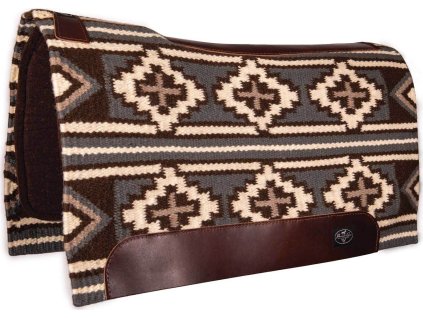 Deka podsedlová Fuse Professional's choice, westernová, COB/FULL, charcoal/chocolate