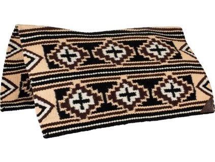 Dečka podsedlová Wool Contour Pool's, westernová, beige/brown