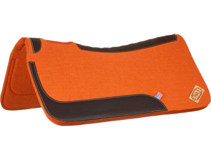 Deka podsedlová Felt Pool's, westernová, orange