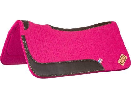 Deka podsedlová Felt Pool's, westernová, fuchsia
