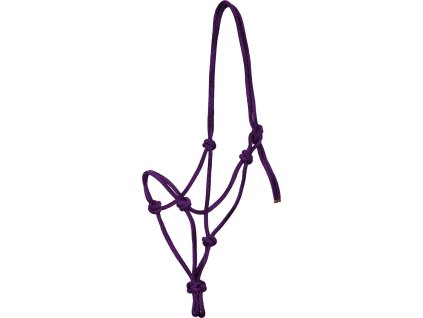 Ohlávka povrazová Waves Pool's, FULL, purple/black