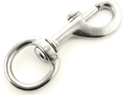 Karabína otočná Umbria Equitazione, 32 mm, silver