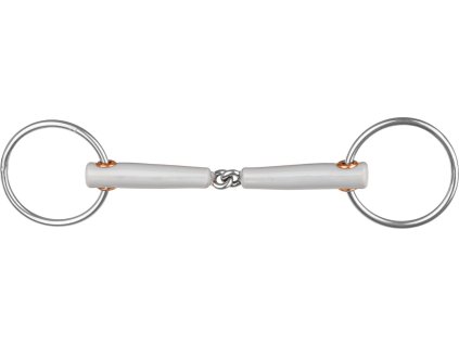 Zubadlo stihlové raz lomené Bridoon BERIS, medium, 15 mm