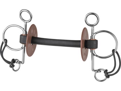 Zubadlo Pelham nelomené Pure BERIS, krátke, extra mäkké, 18 mm