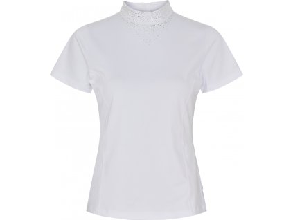 Tričko súťažné Tessa Equipage, biele