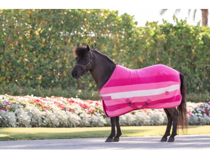 Deka odpocovacia Falabella Newmarket Petite Horseware, witney pink