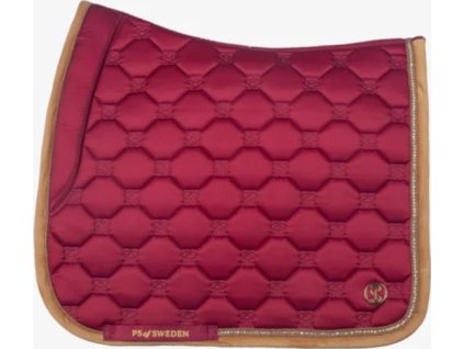 Dečka podsedlová Vintage Monogram PS of Sweden, drezúrna, midnight fuchsia