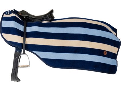 Deka bedrová Newmarket Horseware, fleecová, witney navy