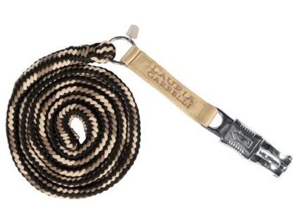 Vodítko Amalfi Lauria Garrelli, s panic karabínou, 1,8 m, beige