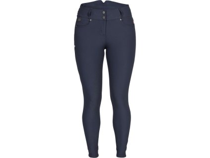 Rajtky jazdecké Julia Back on Track, s gripom, dámske, navy blue