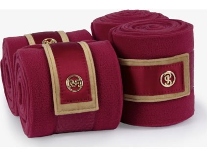 Bandáže Vintage Monogram PS of Sweden, 4 ks, 3,5 m, midnight fuchsia