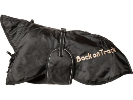 Deka pre psov Standard Back on Track, 63-91 cm, čierna