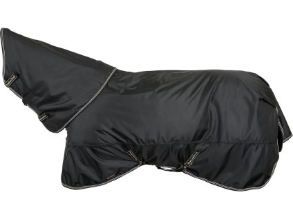 Deka výbehová Obsidian Back on Track, s krkom, 150 g, čierna