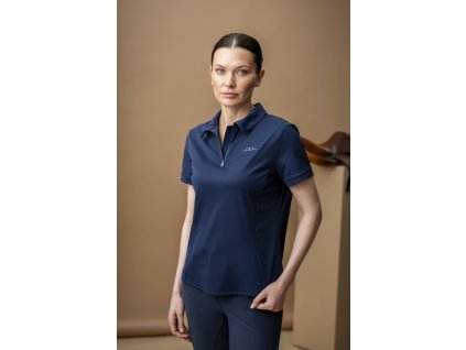 Tričko polo Alessia AA, dámske, core navy
