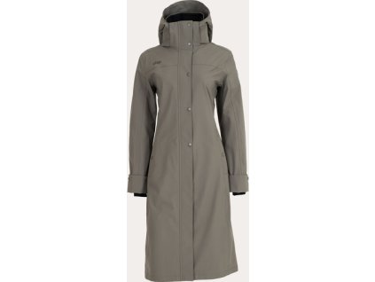 Kabát jazdecký Hailey UHIP, nepremokavý, dámsky, smokey olive