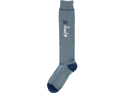 Podkolienky jazdecké #ponylove Lia & Alfi, grey/navy