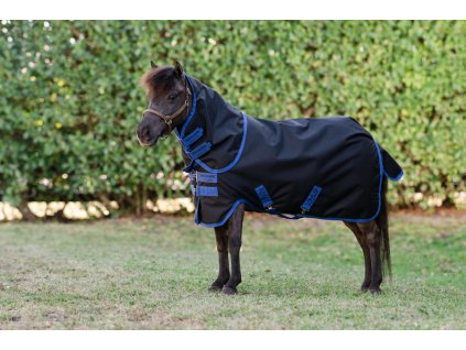 Deka výbehová Amigo Plus Petite, s krkom, 200 g, black/classic blue