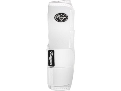 Gamaše westernové Star Anatomic Platinum Pro, predné, pár, biele