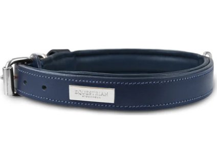 Obojok pre psov Clean Midnight Blue Equestrian Stockholm, navy blue