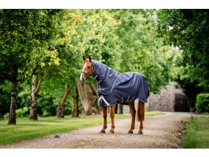 Deka výbehová Rambo Duo Ripstop Plus Bundle 3v1, s krkom, 100 g+100 g+200 g, navy/thunderstorm grey & silver