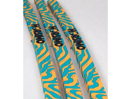 Kavalety mäkké HORSIMO, 3 ks, 2,2 m, 10x5 cm, orange/turquise