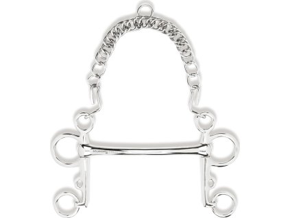 Zubadlo Pelham nelomené Stubben, 13 mm