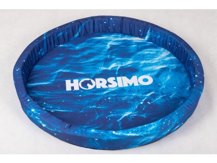 Bazén parkúrový HORSIMO, okrúhly, 105 cm, water