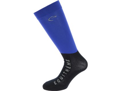 Podkolienky Compet Equithème, 2 páry, royal blue/navy
