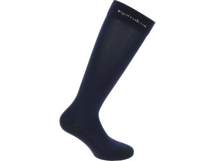 Podkolienky Classic Equithème, pár, navy